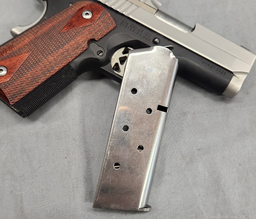 Sig Sauer 1911 Ultra two-tone pistol .45 ACP compact-img-24