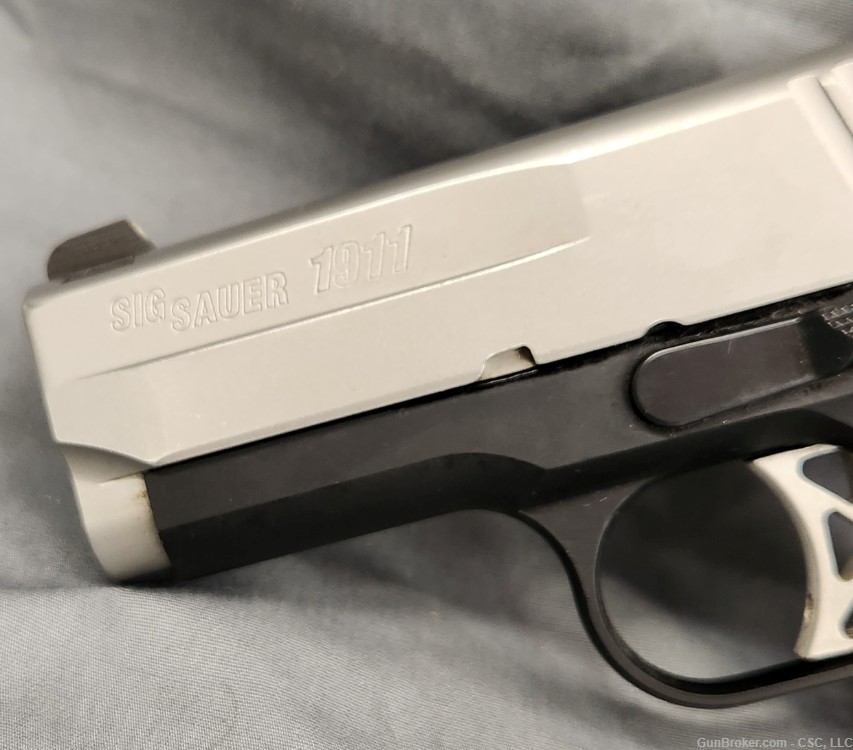 Sig Sauer 1911 Ultra two-tone pistol .45 ACP compact-img-14