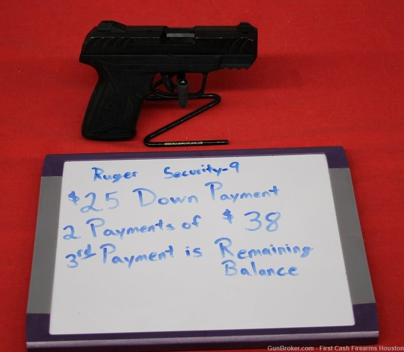 Ruger, Security-9, 9mm, Used, LAYAWAY TODAY-img-1