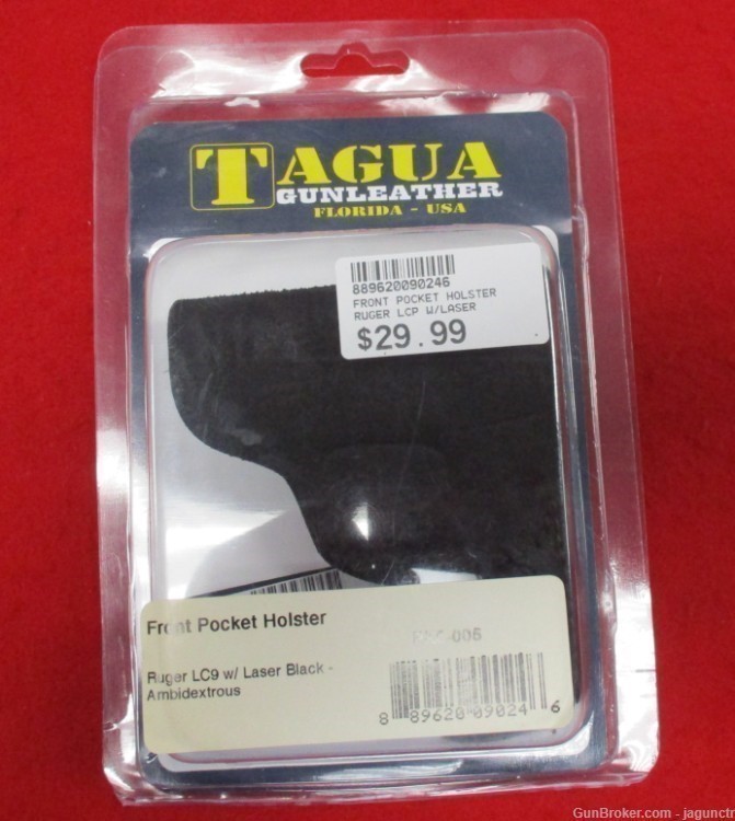 NEW TAGUA RUGER LC9 W/ LASER AMBI FRONT POCKET HOLSTER 2201ZH-img-0