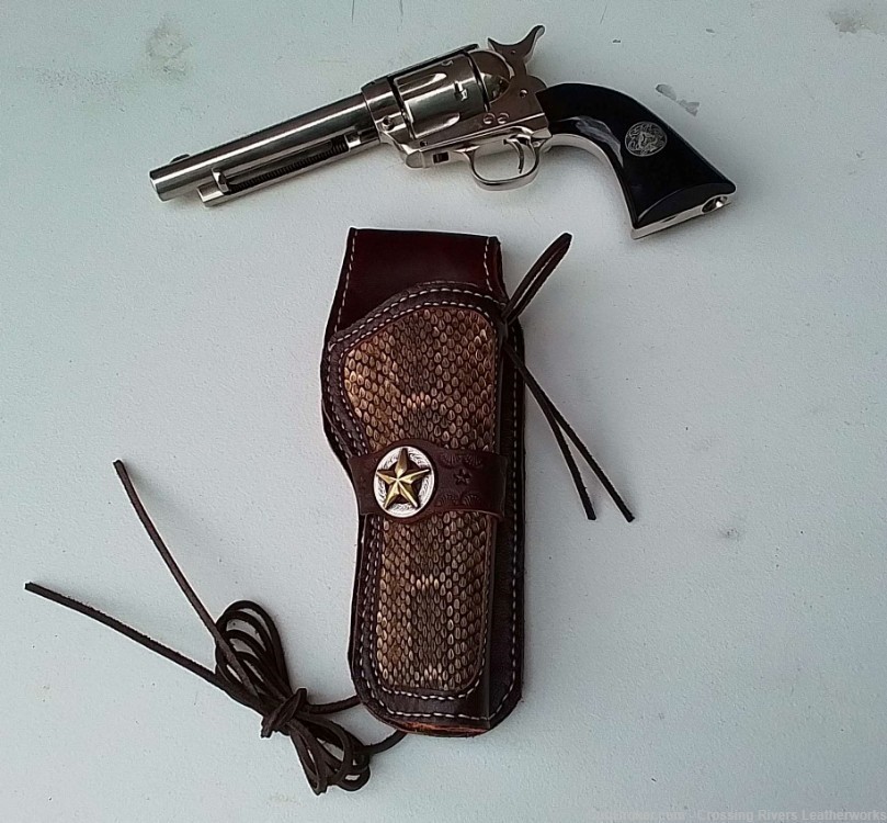 Custom exotic snakeskin holsters made to order for semi autos and revolvers-img-8