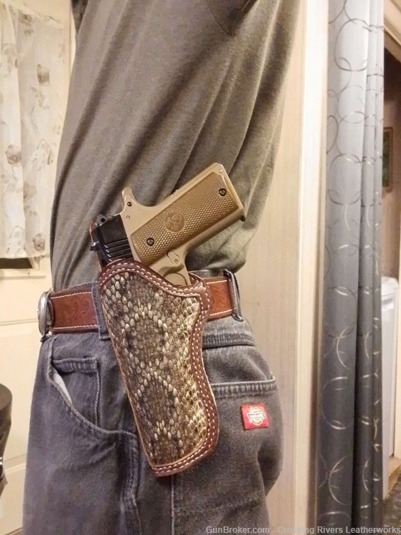 Custom exotic snakeskin holsters made to order for semi autos and revolvers-img-13