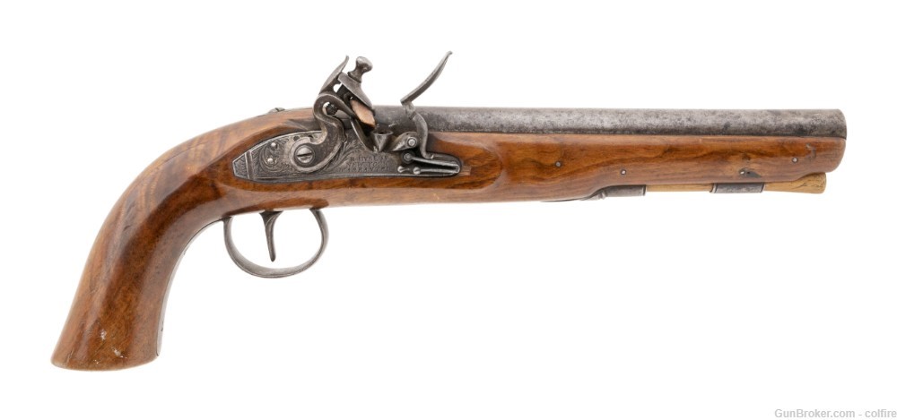 R. Hyslop “Kentucky Style” Flintlock Pistol (AH4595)-img-0