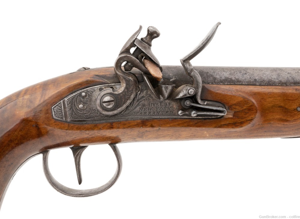 R. Hyslop “Kentucky Style” Flintlock Pistol (AH4595)-img-5