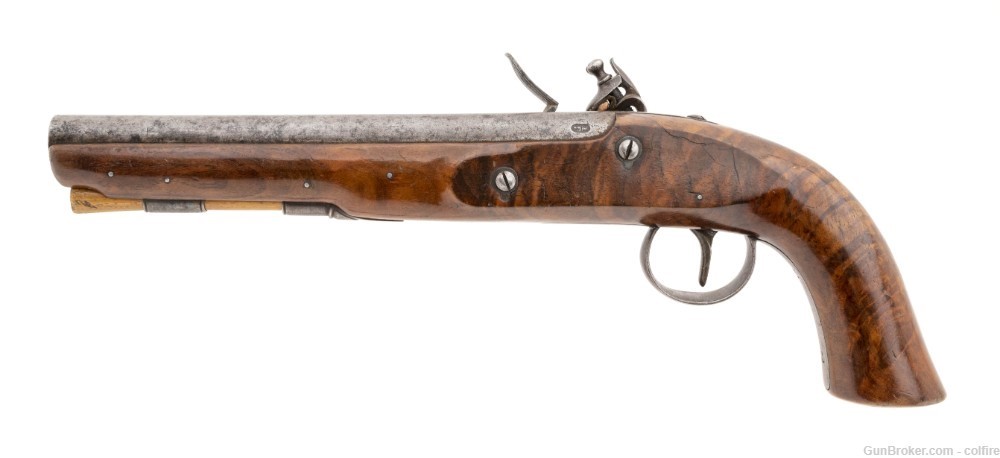 R. Hyslop “Kentucky Style” Flintlock Pistol (AH4595)-img-1