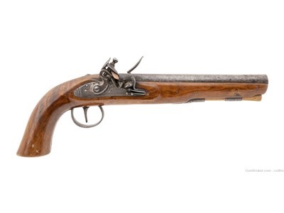 R. Hyslop “Kentucky Style” Flintlock Pistol (AH4595)