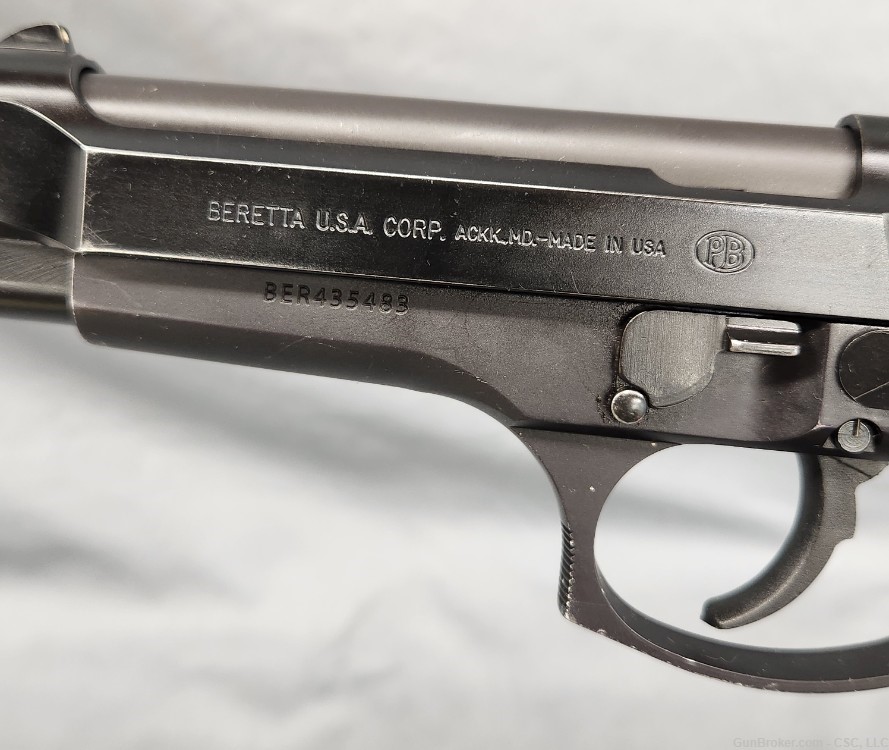 Beretta 92FS Police Special 9mm pistol-img-19