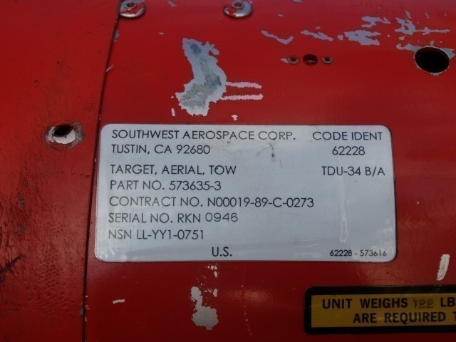 U.S. Military TDU 34B/A Aerial Tow Target-img-3