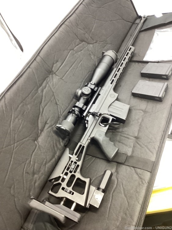 Thompson center arms LRR 6.5 Creedmoor Bolt action Rifle 24”-img-0