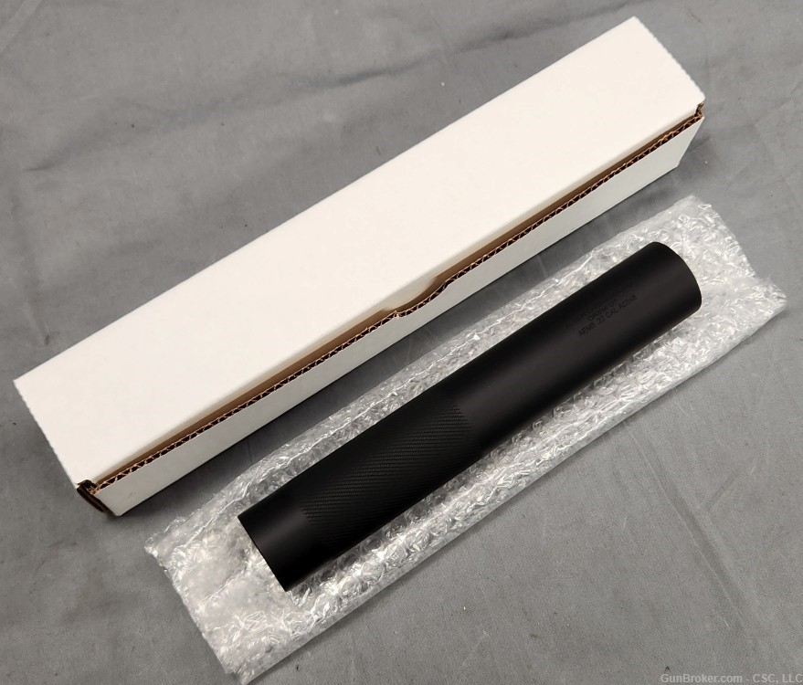 Allen Engineering AEM5 suppressor new in box .22 Caliber for 5.56 or .223-img-0