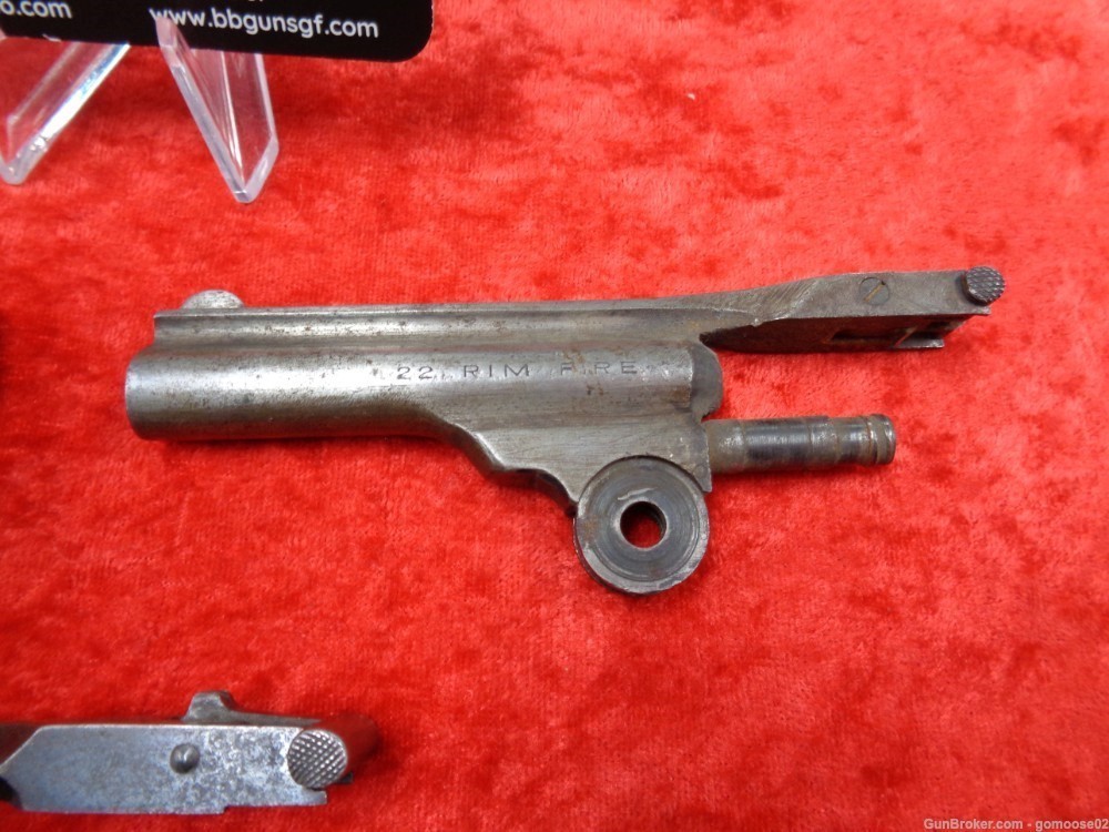 3 Revolver Barrel RARE JM Marlin XXX Standard 1872 & Howard Arms Top Break -img-3