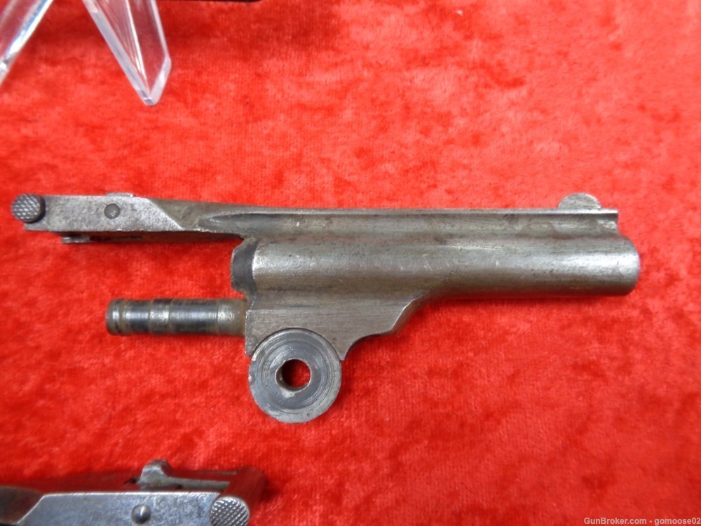 3 Revolver Barrel RARE JM Marlin XXX Standard 1872 & Howard Arms Top Break -img-10