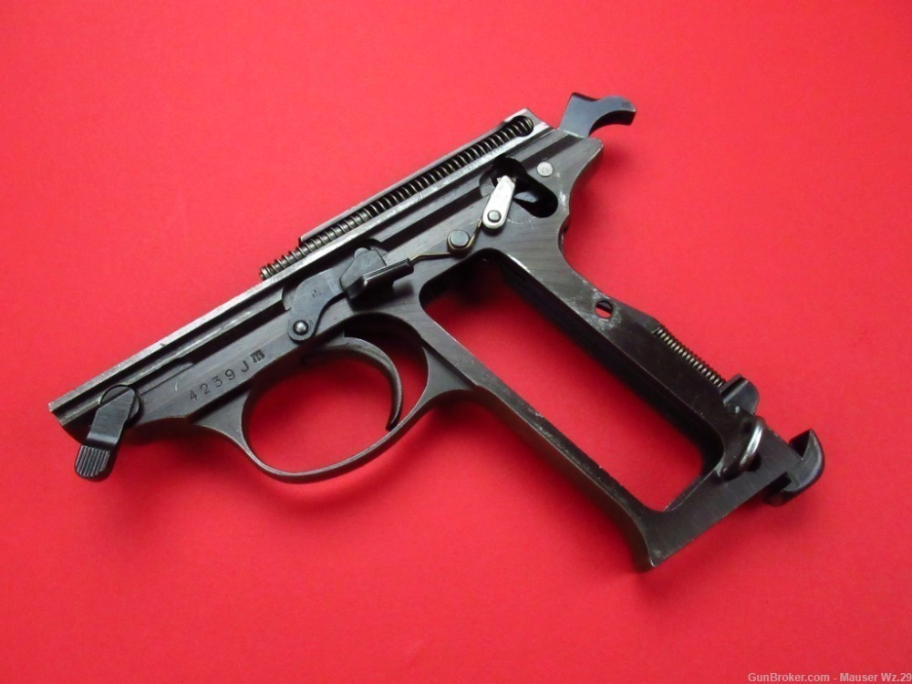 Late 1941 WWII Used German Walther P38 pistol AC41 German 9mm Luger-img-101