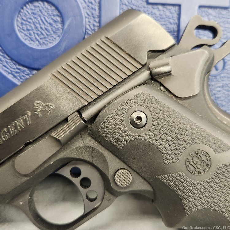 Colt New Agent Lightweight pistol .45ACP 1911 with box, 2 mags O7810D-img-13