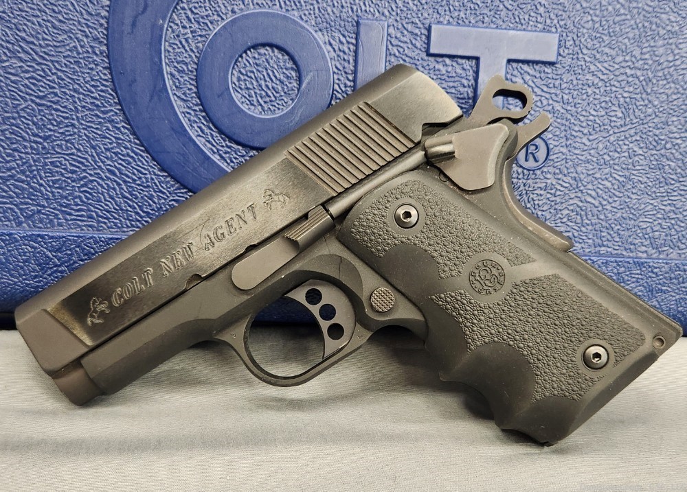 Colt New Agent Lightweight pistol .45ACP 1911 with box, 2 mags O7810D-img-11