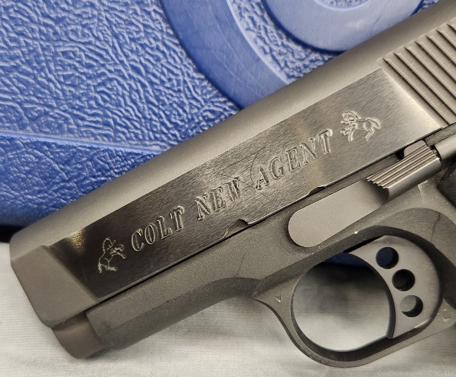 Colt New Agent Lightweight pistol .45ACP 1911 with box, 2 mags O7810D-img-12