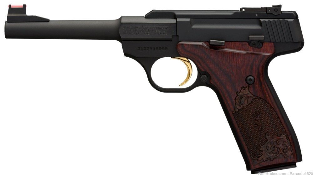Browning Buck Mark Challenge Rosewood 22 LR Semi Automatic Pistol-img-24
