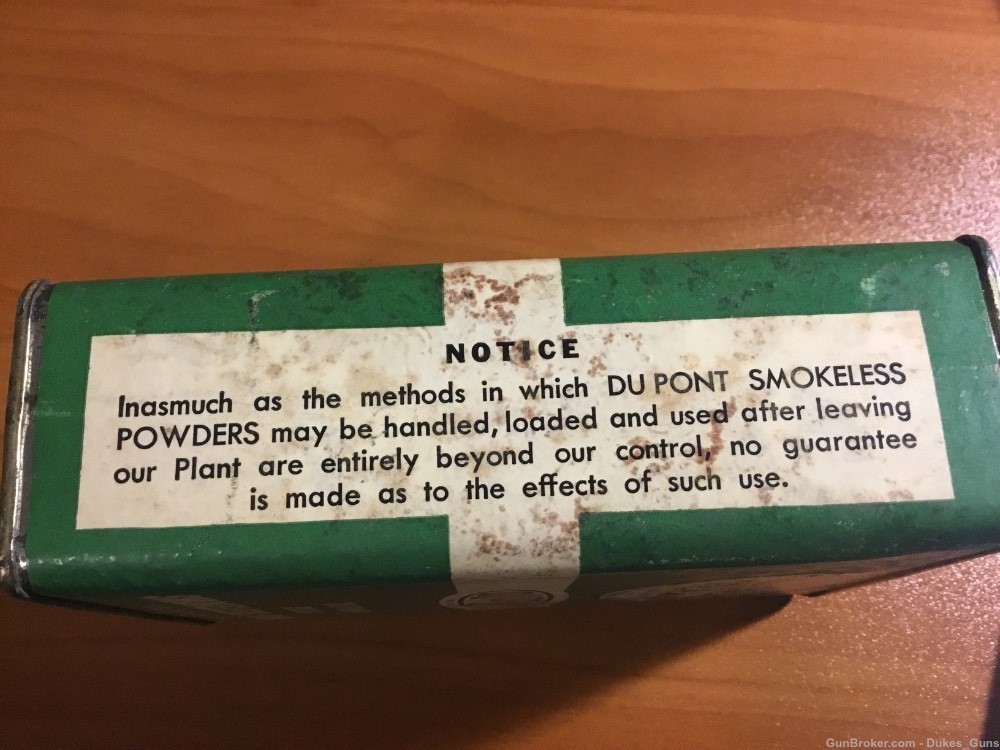 Vintage DUPONT bulk smokeless powder can (#1) Early 1900’s-img-4