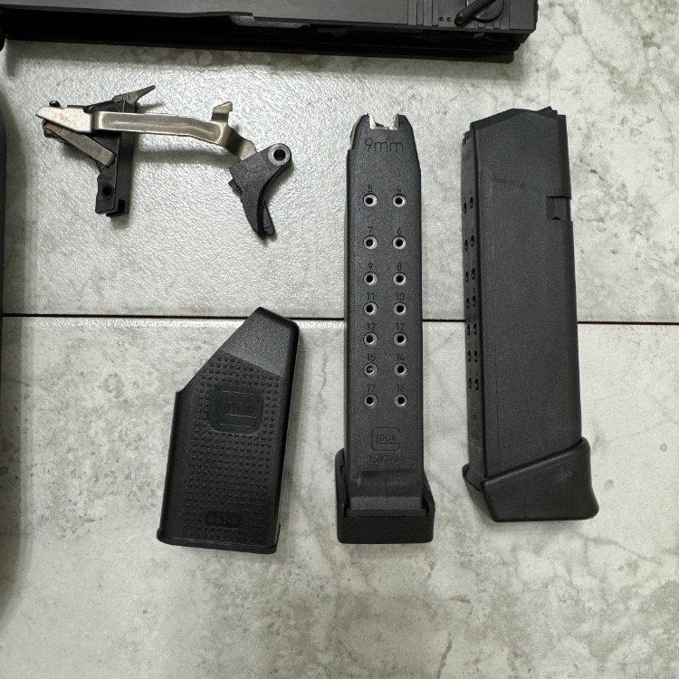 Rare Glock 18 G18 Slide and Parts Kit 9mm Full Auto Non-FFL LAST ONE-img-7