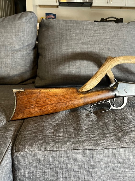 Winchester 94 25-35 re-bored to 30-30 MFG. Date 1920-img-1