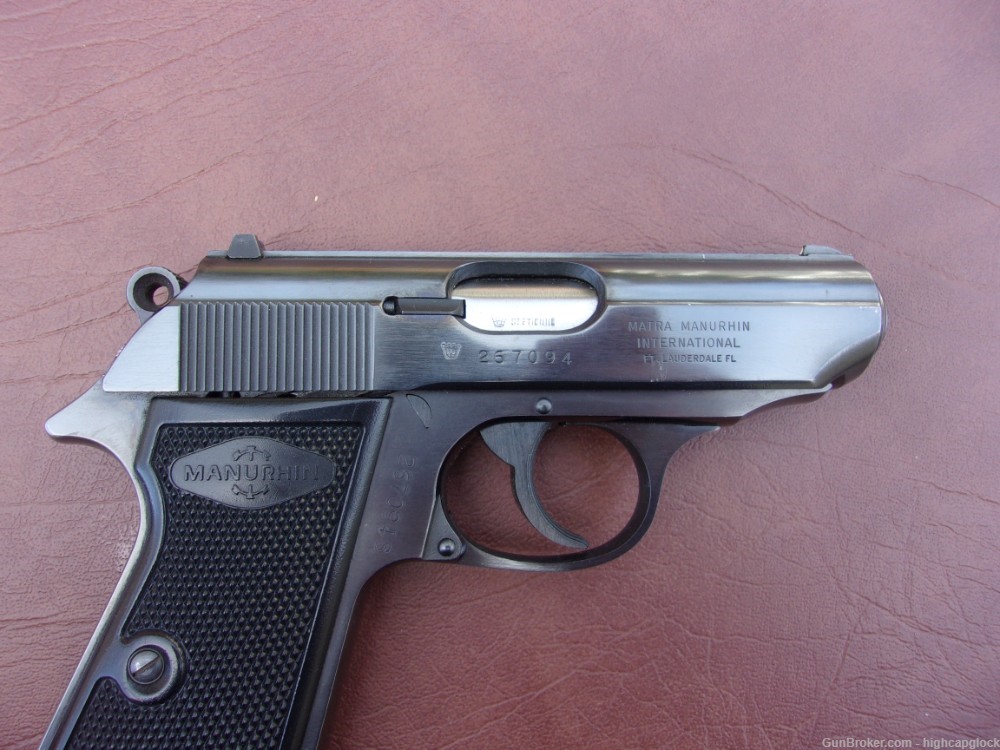 Manurhin PPK/S .380 3.25" Pistol SUPER NICE & 2 Mags Made In France $1START-img-7