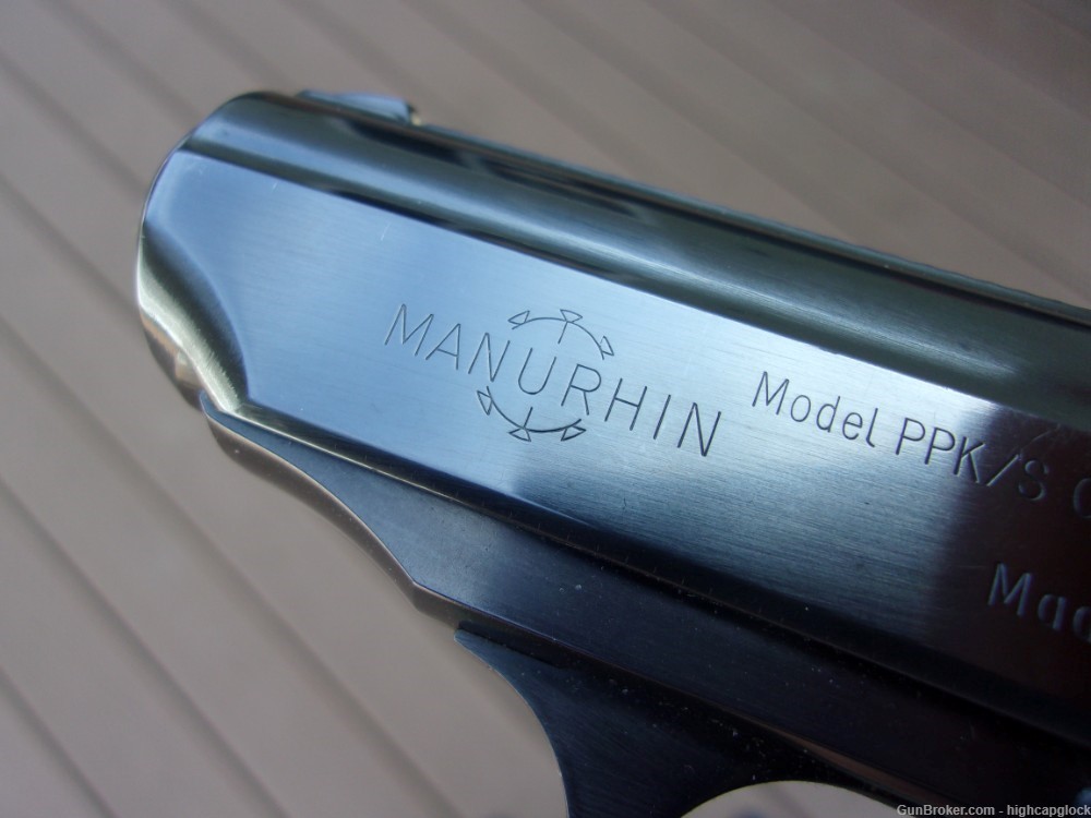 Manurhin PPK/S .380 3.25" Pistol SUPER NICE & 2 Mags Made In France $1START-img-8