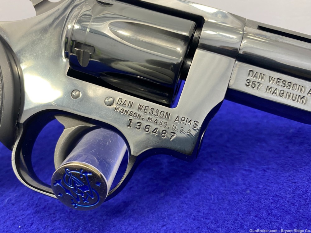 Dan Wesson 15 .357 Mag Blue 6" *INCREDIBLE DOUBLE/SINGLE ACTION REVOLVER*-img-22