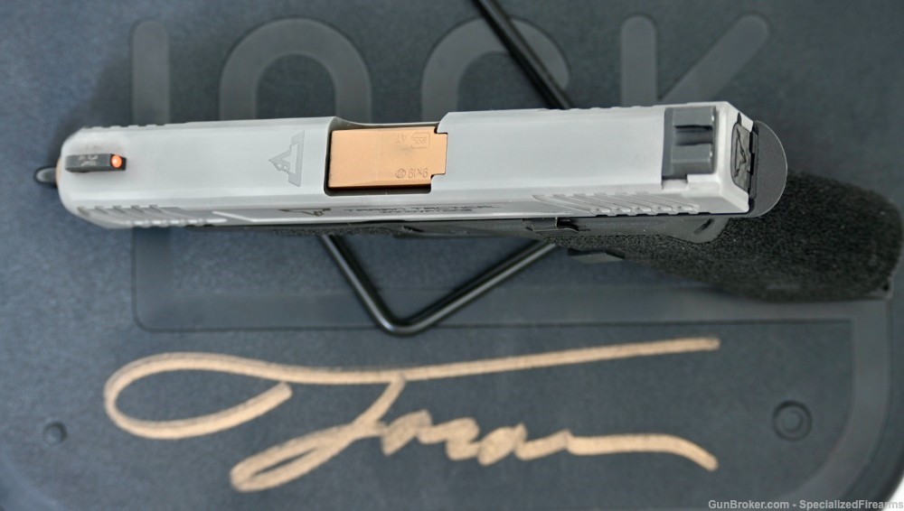 Ultra Rare TTI Taran Tactical Combat Carry SILVER Glock 48 HARD TO FIND-img-4