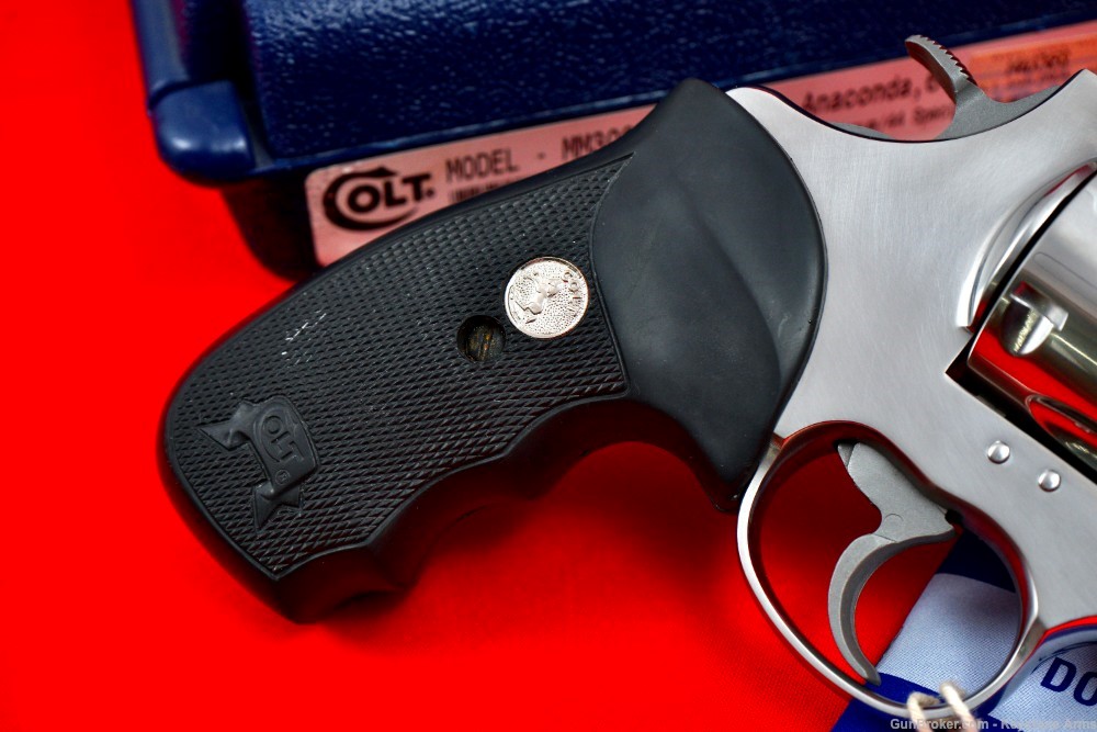 Scarce Colt Anaconda DT 6" .44 Magnum Factory Drilled & Tapped LNIB-img-9