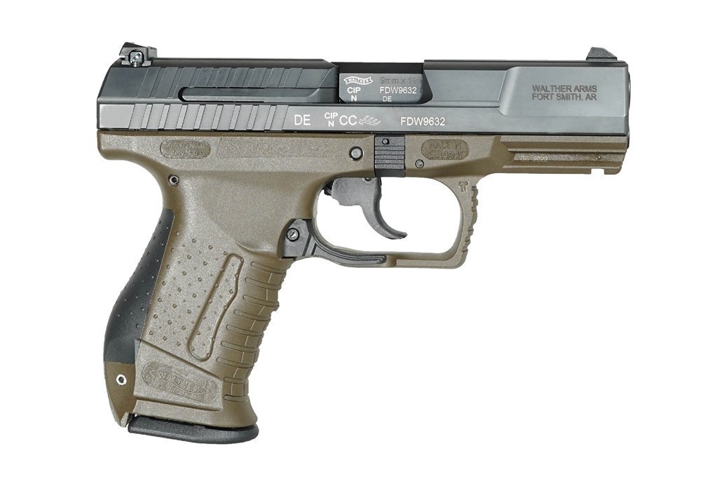 Walther Arms P99 AS Final Edition 9mm 4" OD Green / Black 15 Rds 2874172-img-1