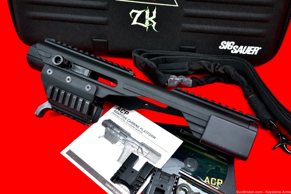 Limited Zombie Edition Sig Sauer ACP Adaptive Carbine Platform Like New-img-2