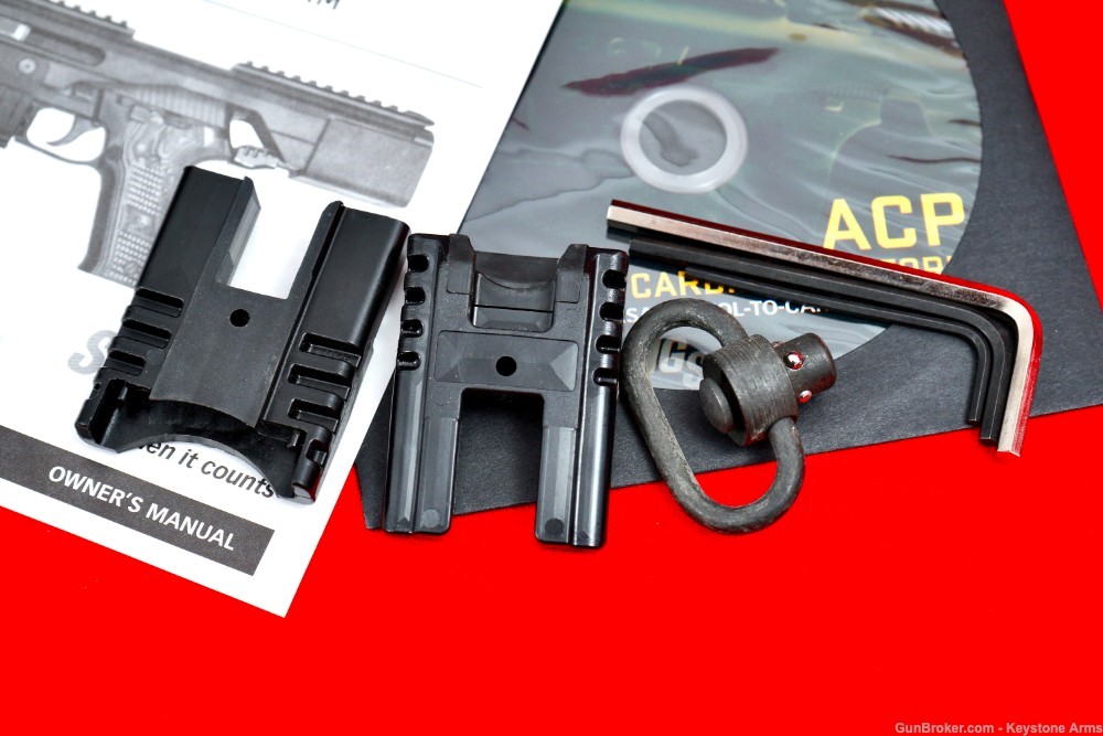 Limited Zombie Edition Sig Sauer ACP Adaptive Carbine Platform Like New-img-9