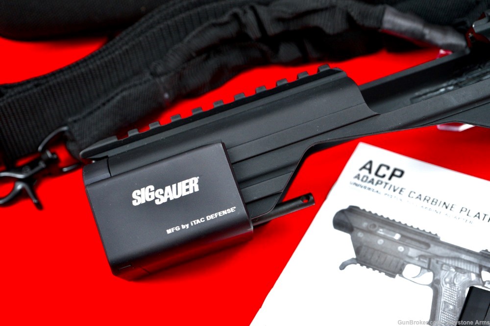 Limited Zombie Edition Sig Sauer ACP Adaptive Carbine Platform Like New-img-7