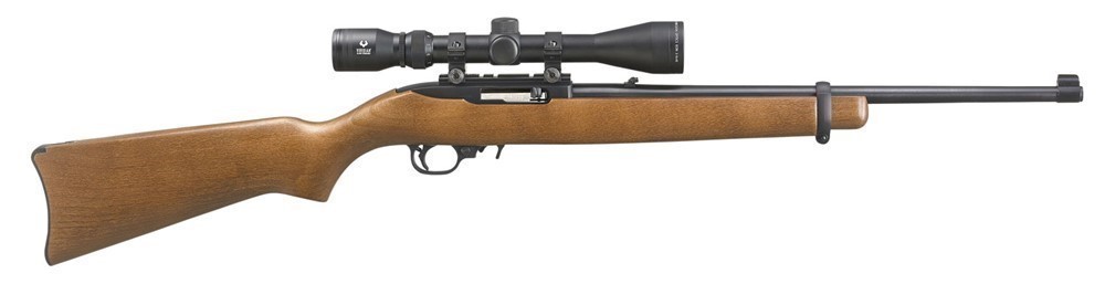 Ruger 10/22 Carbine 22 LR Rifle 18.5 10+1 Hardwood/Black-img-2