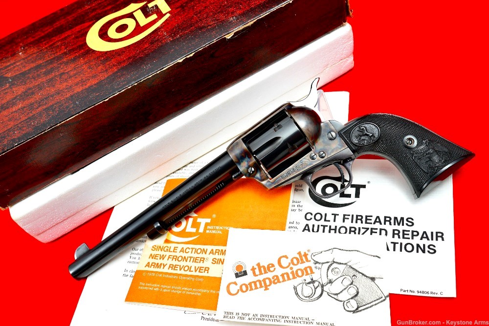 Spectacular & Sought After Colt Single Action Army SAA 7.5" .44 Spl w/ Box -img-17