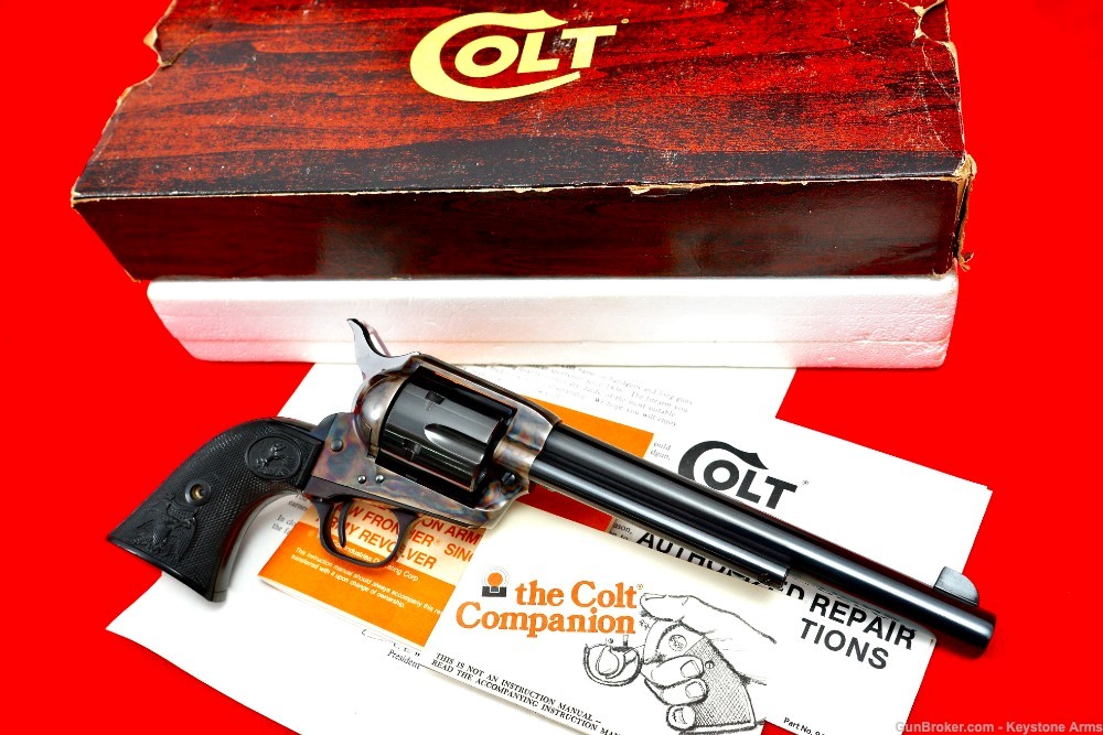 Spectacular & Sought After Colt Single Action Army SAA 7.5" .44 Spl w/ Box -img-5