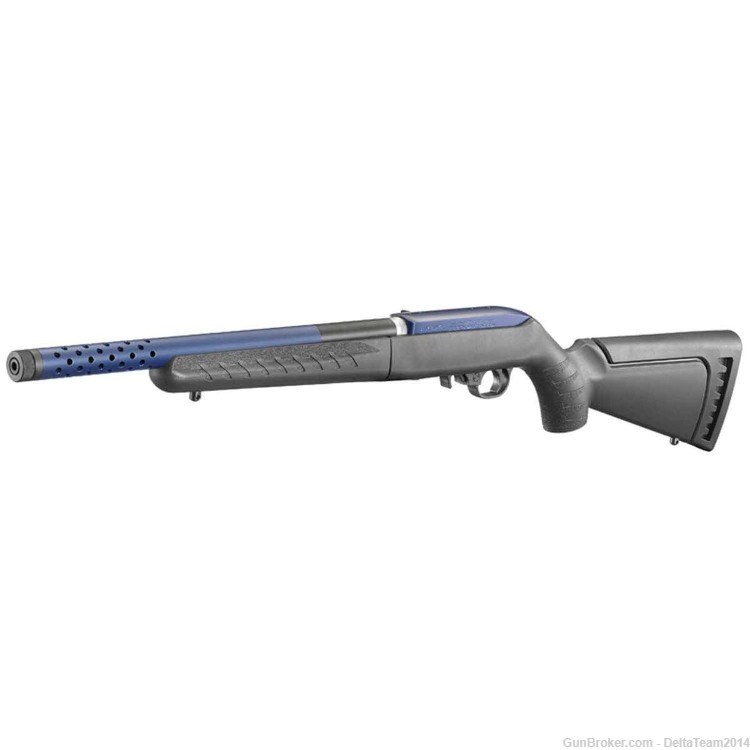 Ruger 10/22 Takedown Lite Black/Blue .22 Semi Auto Rifle - 10 Round Mag-img-2