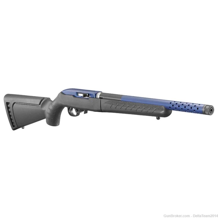 Ruger 10/22 Takedown Lite Black/Blue .22 Semi Auto Rifle - 10 Round Mag-img-4