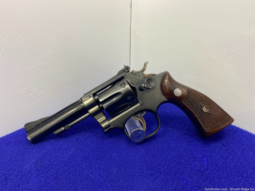 1952 Smith Wesson K-22 Masterpiece .22LR Blue 4"*POST WAR 3RD MODEL PRE-17*-img-0