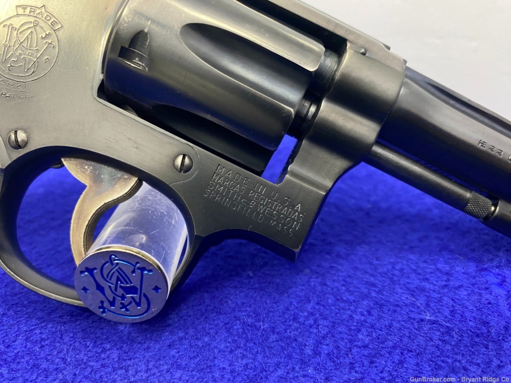 1952 Smith Wesson K-22 Masterpiece .22LR Blue 4"*POST WAR 3RD MODEL PRE-17*-img-20