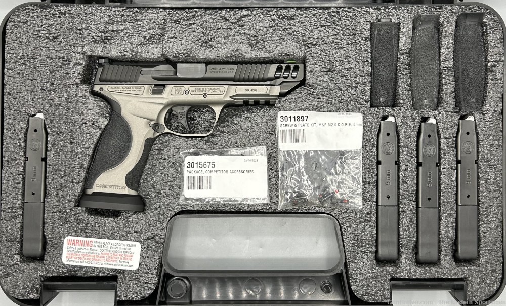 Smith & Wesson M&P9 M2.0 Performance Center Competitor Optic Ready 9mm S&W-img-0