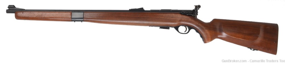 Mossberg 42M-C (C) 42 .22 LR Bolt Action Target Rifle S-130 Peep Sight-img-3