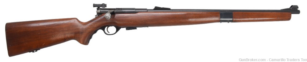 Mossberg 42M-C (C) 42 .22 LR Bolt Action Target Rifle S-130 Peep Sight-img-0