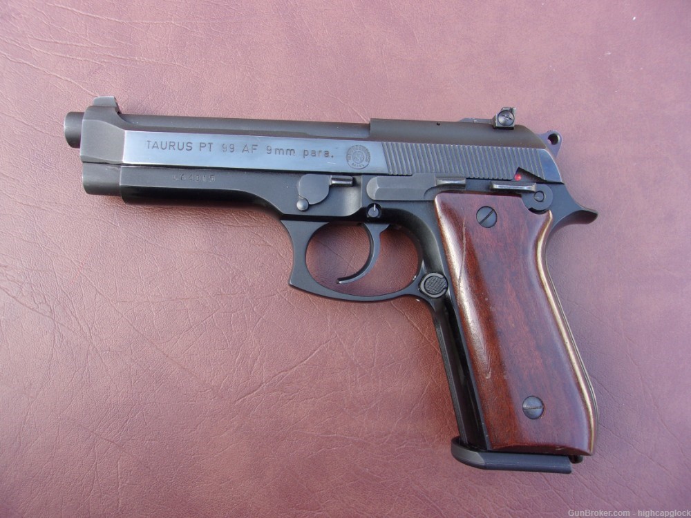 Taurus PT-99 AF 9mm 5" Semi Auto Pistol NICE & Pretty Gun $1START-img-5