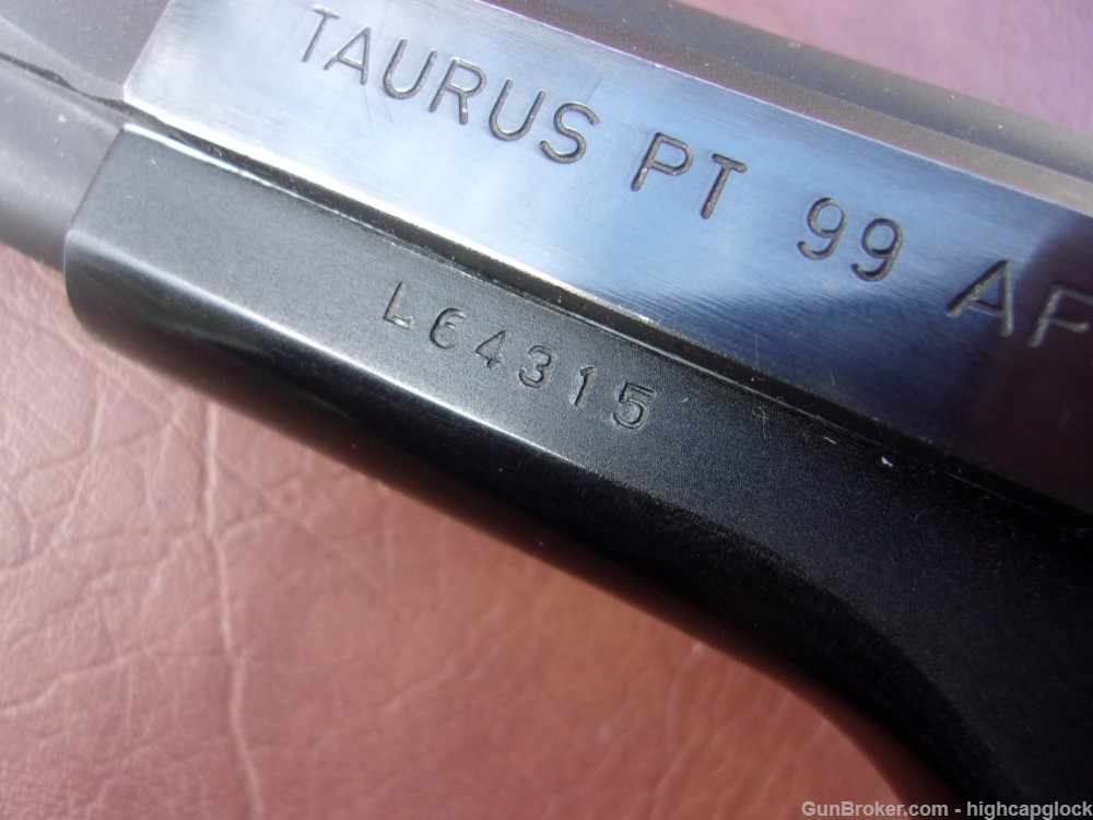 Taurus PT-99 AF 9mm 5" Semi Auto Pistol NICE & Pretty Gun $1START-img-11