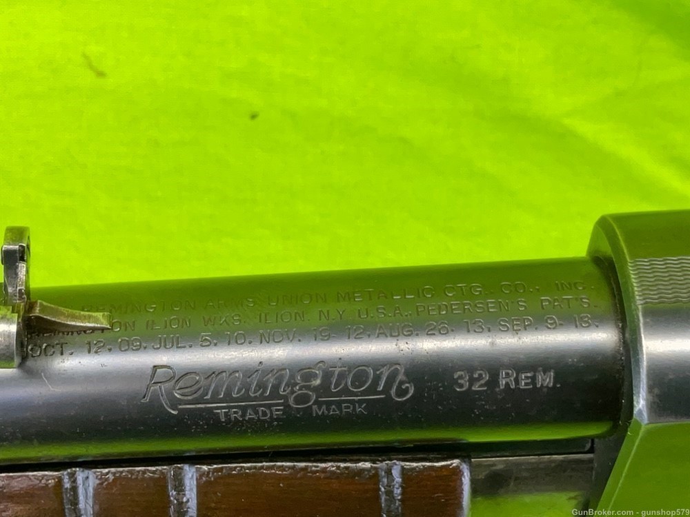 Remington Model 14 Pump Action Rifle 32 Rimless 141 Very Good Condition C&R-img-25