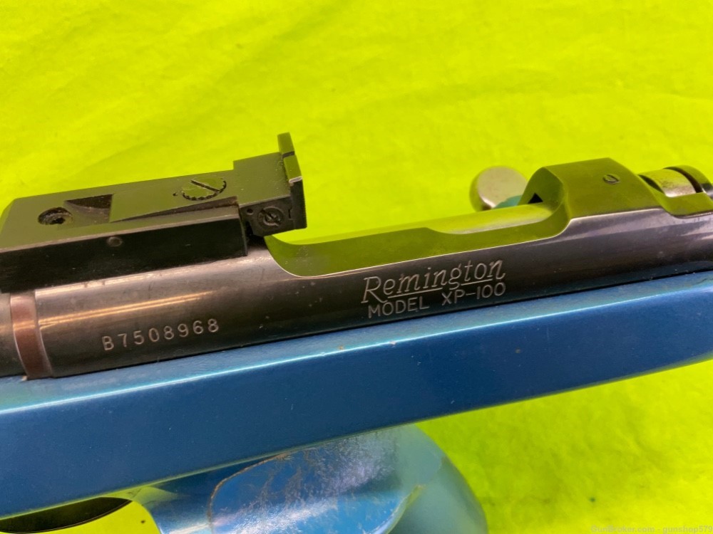 Remington XP-100 7 MM BR Bench Rest 14 Inch Lyman Front Single Shot IHMSA -img-17