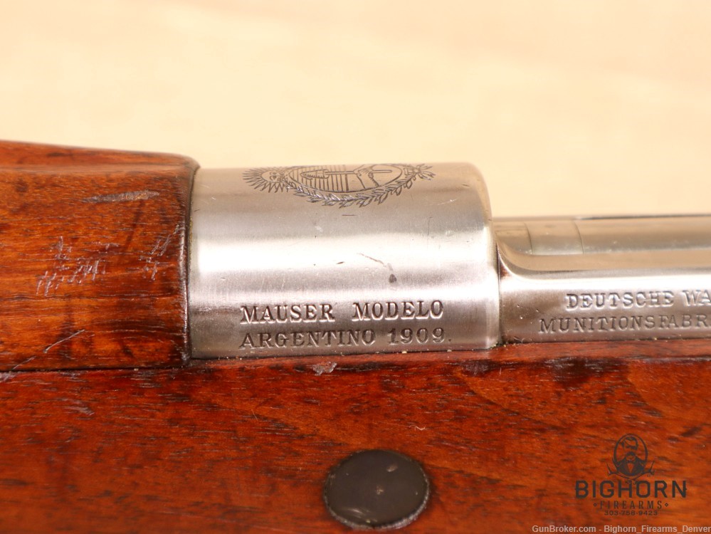 Argentine Model 1909 Mauser 7.65x53mm *ALL MATCHING DWM MFG. MAUSER 98!-img-29