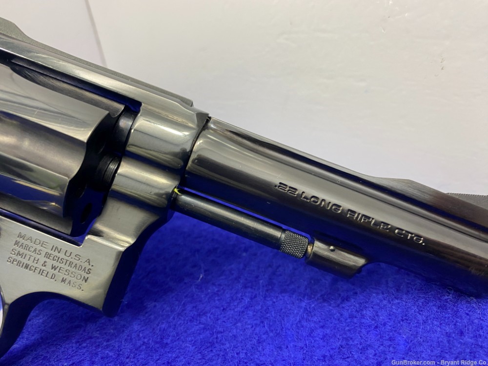 1982 Smith & Wesson 18-4 Blue 4" *K-22 COMBAT MASTERPIECE*Collectible-img-28