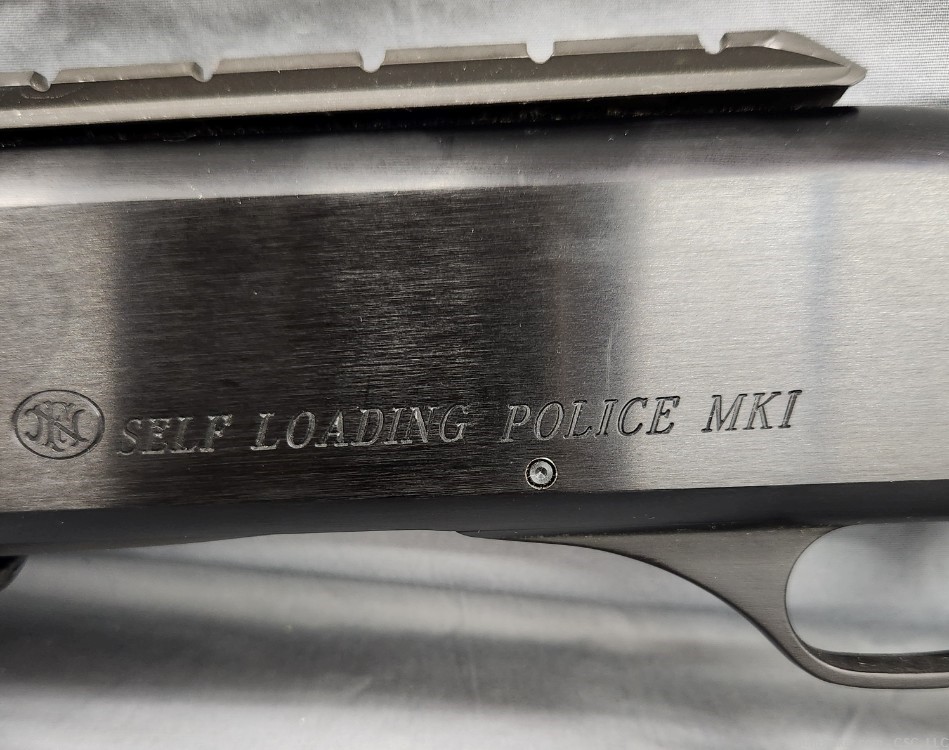 FN SLP shotgun 12 gauge Self Loading Police MKI with sight rail-img-20